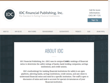 Tablet Screenshot of idcfp.com